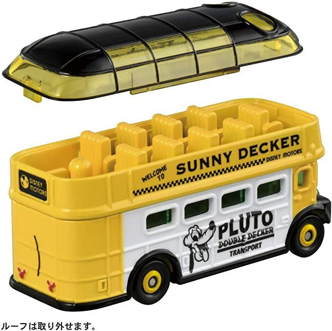 Takara Tomy Tomica Disney Motors Sunny Decker Pluto