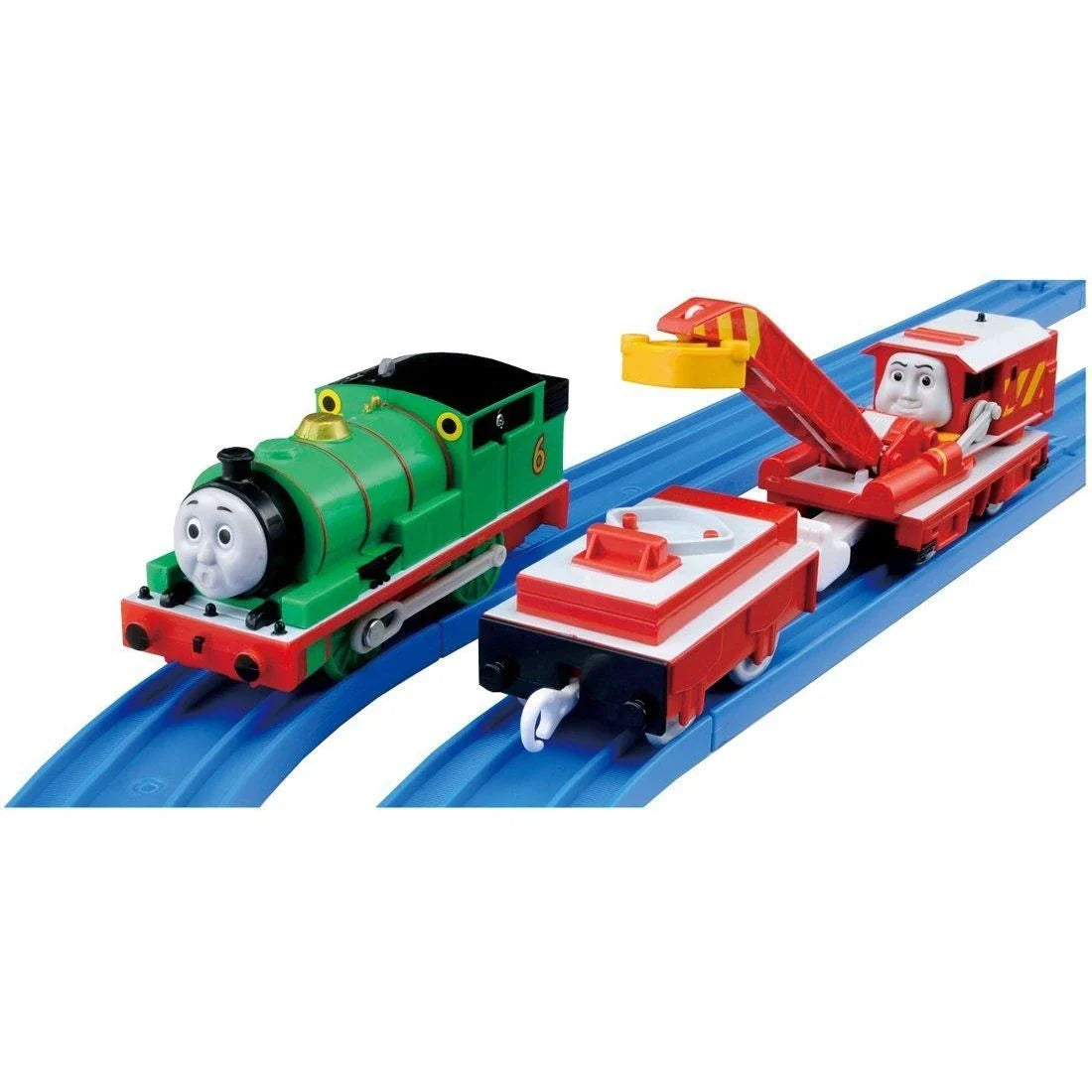 Takara Tomy Pla-Rail Plarail TS-17 Thomas The Tank Engine Percy & Rocky Train