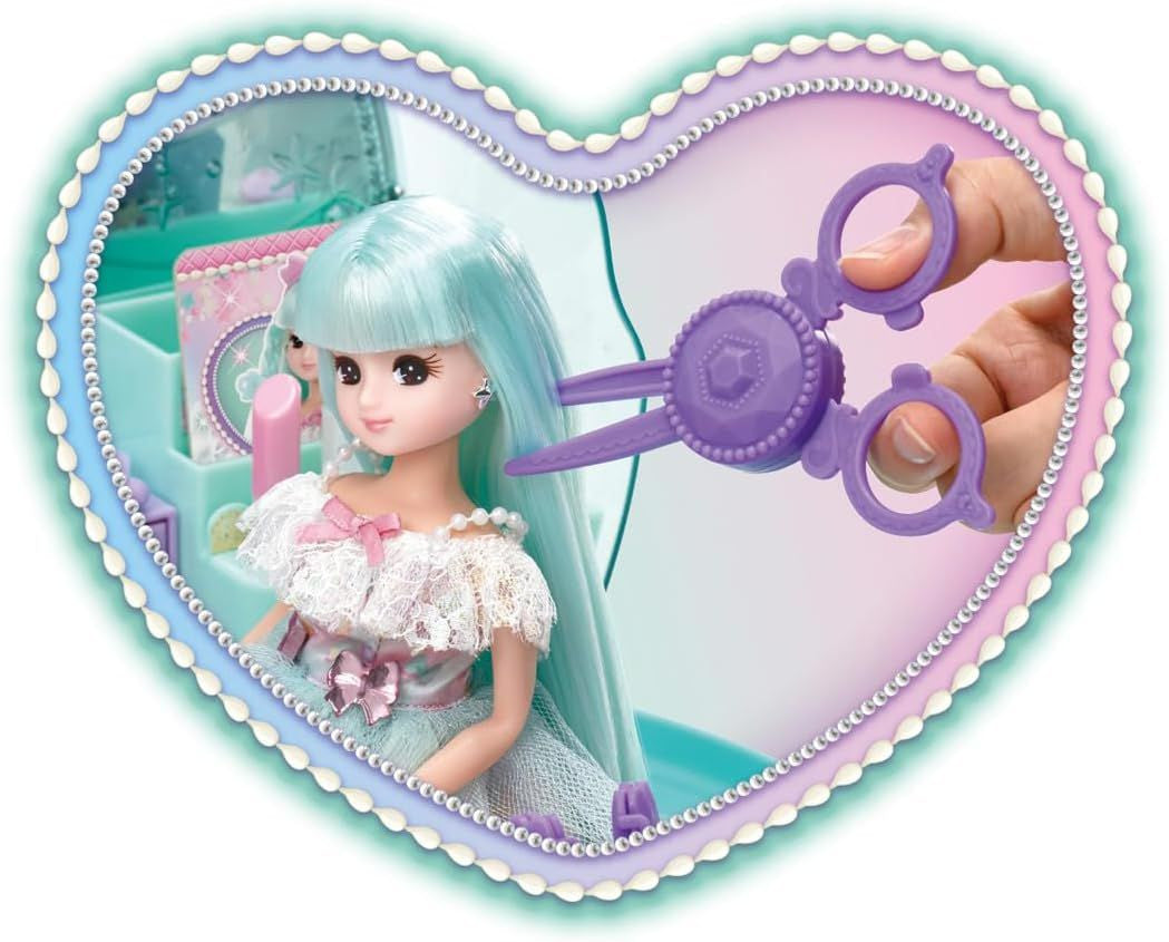 Takara Tomy Licca Doll #Licca #Gelato Hair & Makeup Bag #Dress Up