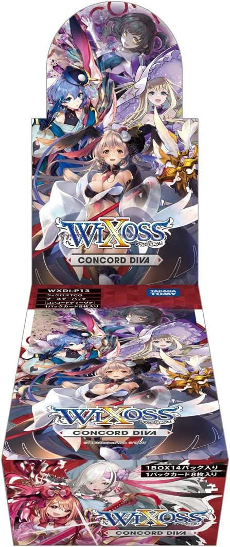 WIXOSS TCG Booster Box- WXDI-P13 CONCORD DIVA Booster Box