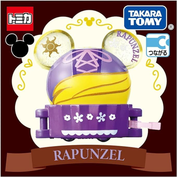 Takara Tomy Dream Tomica Disney Sweets Parade Float - Rapunzel