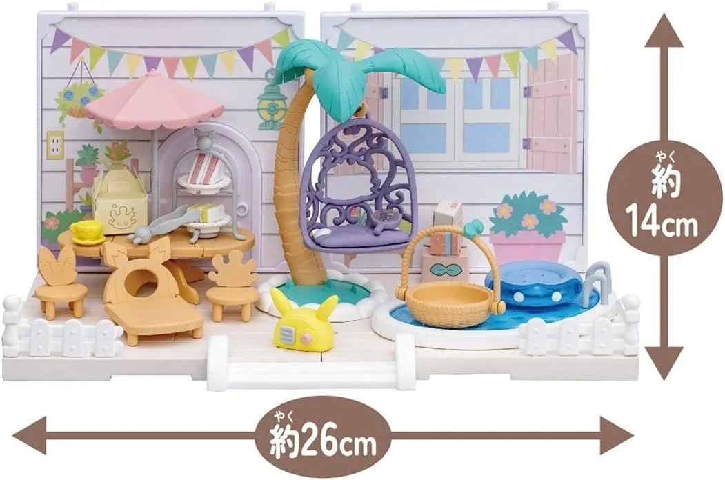 Takara Tomy Pokemon PokePeace House - Let's Party Garden Set