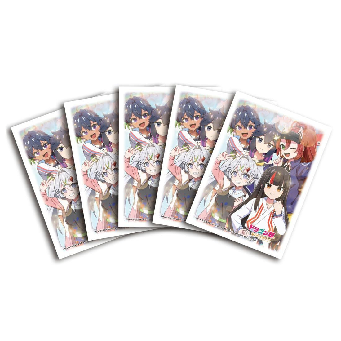 Takara Tomy Duel Masters DX Card Sleeves "I Don't Want To Be A Dragon Girl."