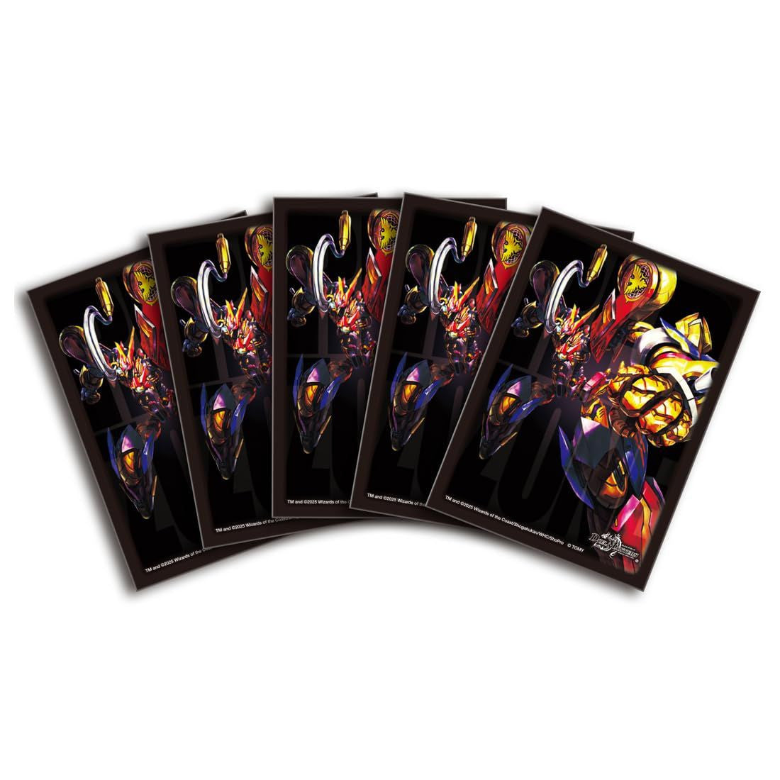 Takara Tomy Duel Masters DX Card Sleeve Roaring Heresy Red Zone
