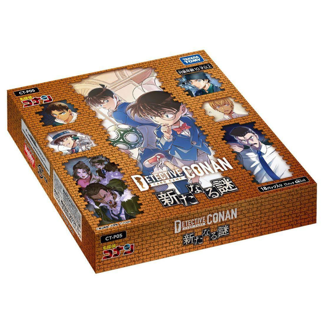 Takara Tomy Detective Conan Trading Card Game Booster 05 New Mystery DP-BOX (18 Pack Box)