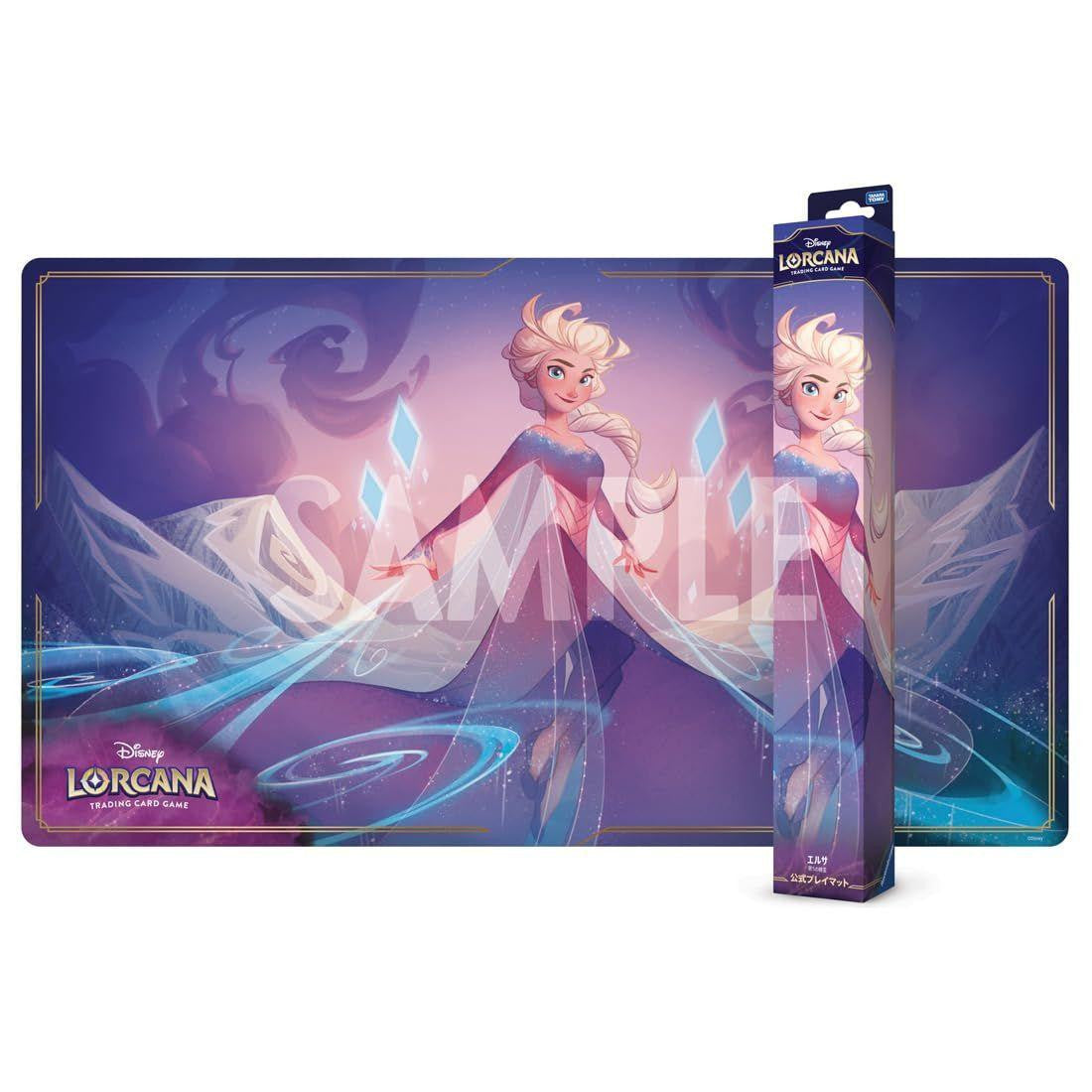 Takara Tomy Disney Lorcana TCG Japanese Edition Official Playmat Elsa 5th Spirits
