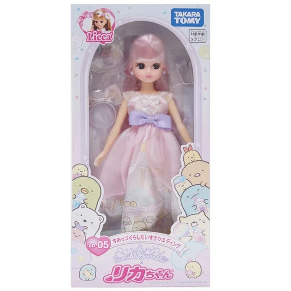 Takara Tomy Licca Doll Sumikko Gurashi Wedding Dress