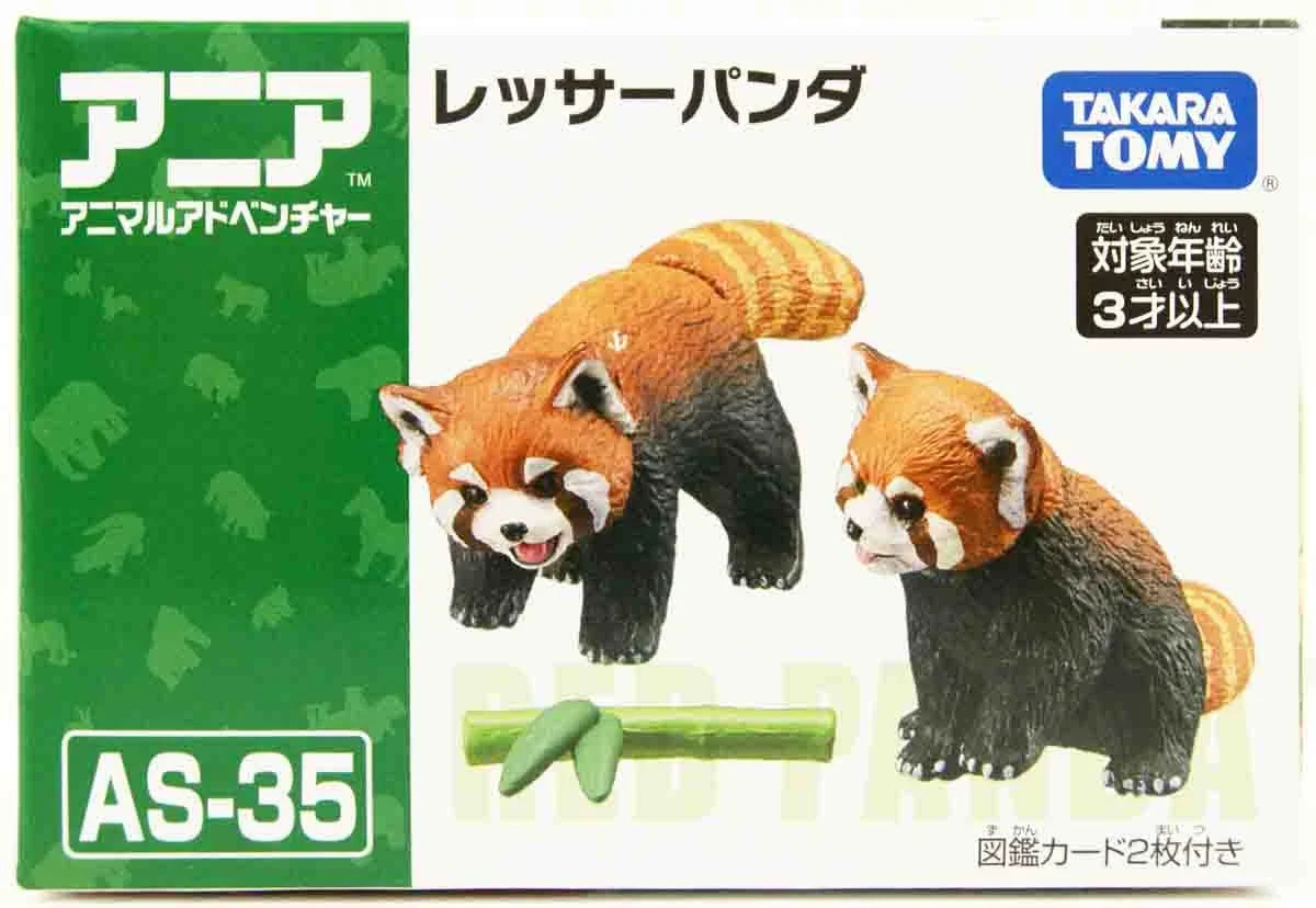 Takara Tomy AS-35 Animal Adventure Red Panda Figure
