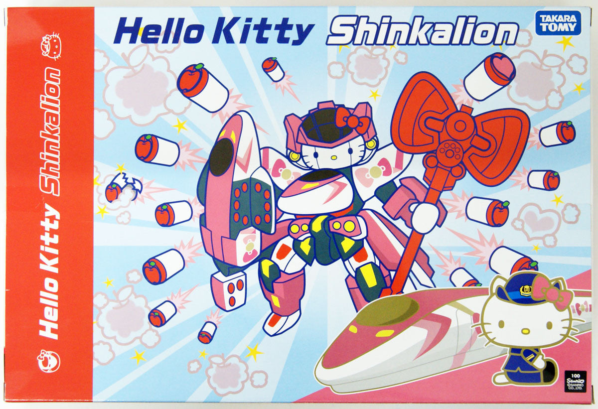 Takara Tomy Pla-Rail Shinkansen Transformation Robot Shinkarion DXS Shinkarion Hello Kitty
