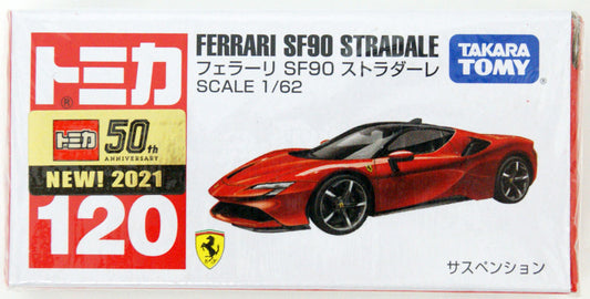  Takara Tomy TOM-120 Tomica Ferrari SF90 Stradale