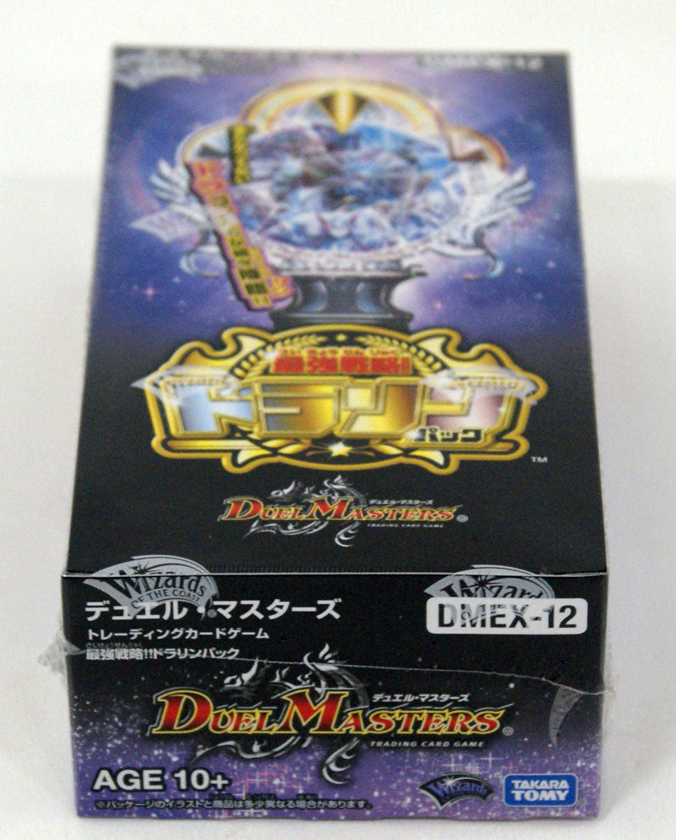 Takara Tomy Duel Masters Card Game DMEX-12 Strongest Tactics!! Dragon Descent Pack BOX
