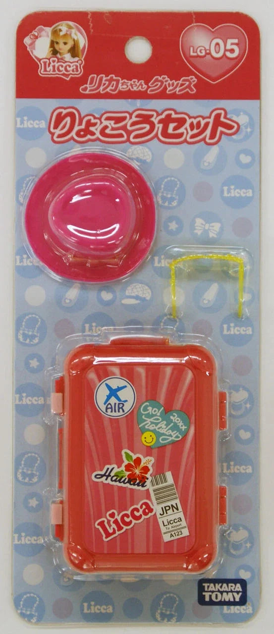 Takara Tomy Licca Doll Licca Chan Travel Set Doll Not Included (839521)