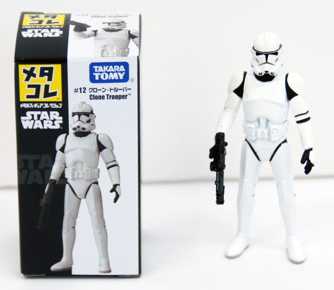 Takara Tomy Disney Star Wars Metal Figure #12 Chrome Trooper 4904810841708