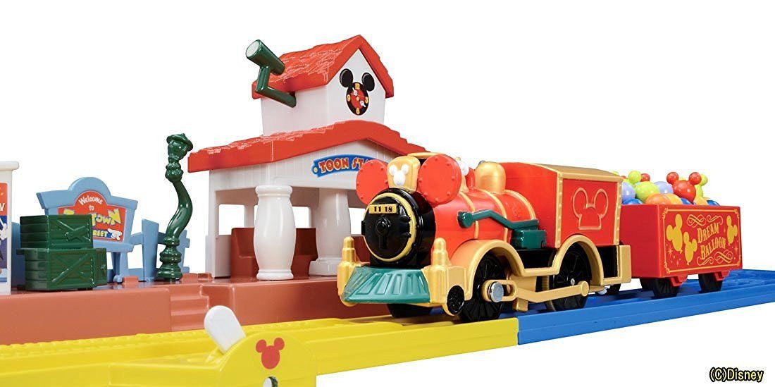 Takara Tomy Pla-Rail Plarail Disney Dream Railway Toontown Basic Set (856825)