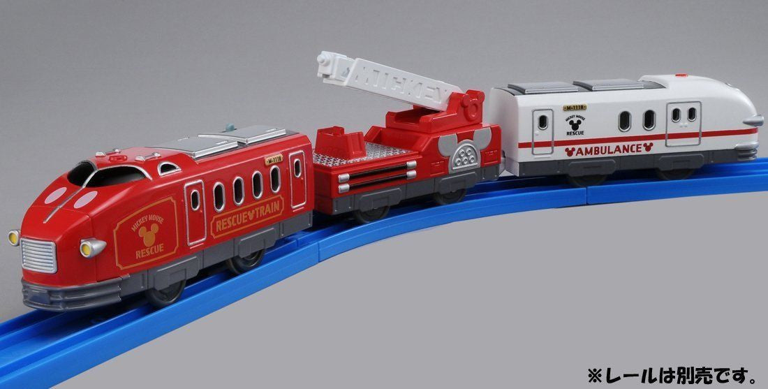 Takara Tomy Pla-Rail Plarail Disney Dream Railway Mickey Mouse Rescue Train 863922
