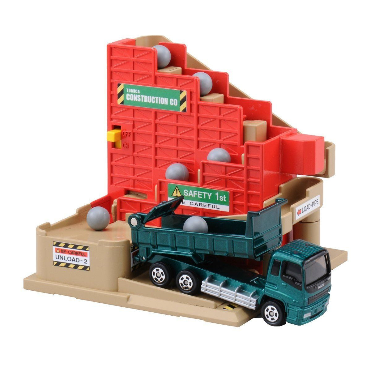 Takara Tomy 449270 Tomica Town Play Charge Series Construction Site Stepping Conveyor