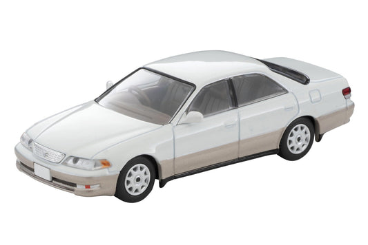  Takara Tomy Tomica Limited Vintage Neo LV-N311c Toyota Mark II 2.5 Grande 1998 Model (White/Gold)