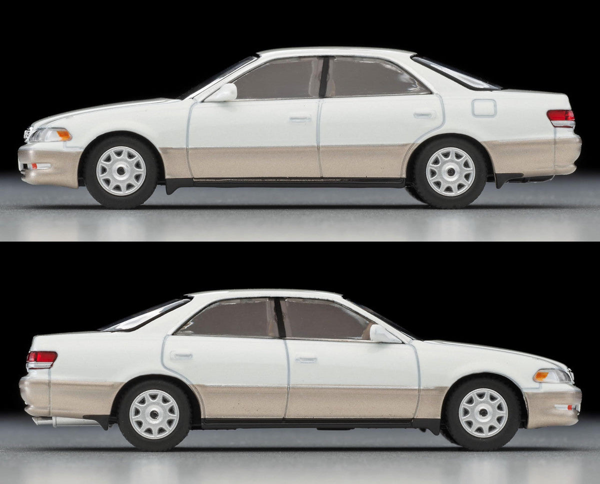 Takara Tomy Tomica Limited Vintage Neo LV-N311c Toyota Mark II 2.5 Grande 1998 Model (White/Gold)