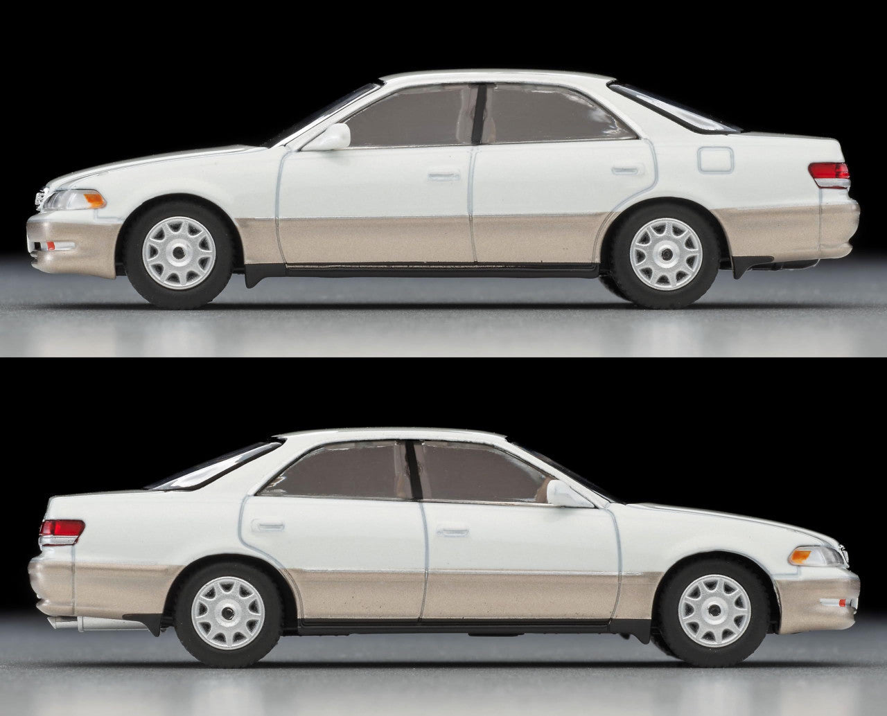 Takara Tomy Tomica Limited Vintage Neo LV-N311c Toyota Mark II 2.5 Grande 1998 Model (White/Gold)