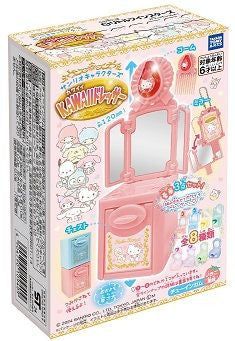 Takara Tomy A.R.T.S Sanrio Characters KAWAII Dresser 10pcs Complete Box