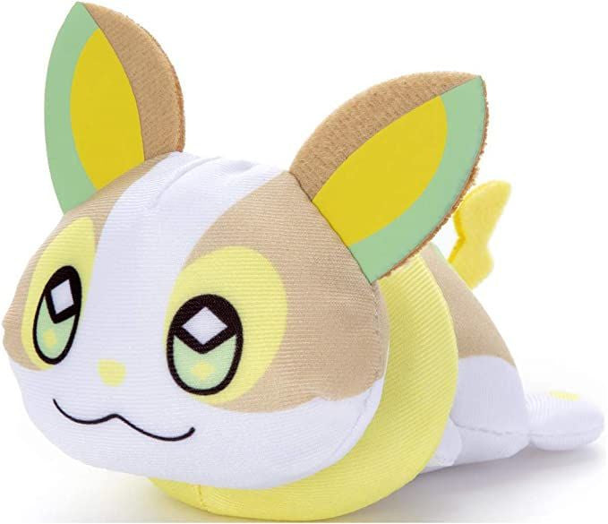Takara Tomy Pokemon Munyumaru Plush Mini Beanbag Toy Yamper