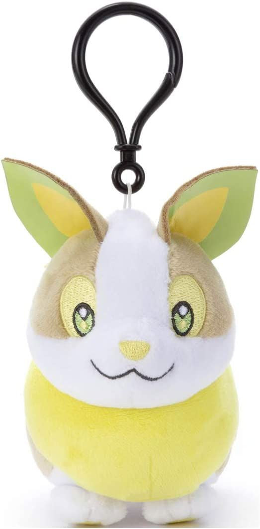 Takara Tomy Pokemon 'Sound' Plush Toy Keychain Talking Yamper