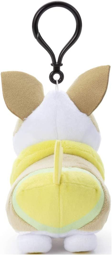 Takara Tomy Pokemon 'Sound' Plush Toy Keychain Talking Yamper