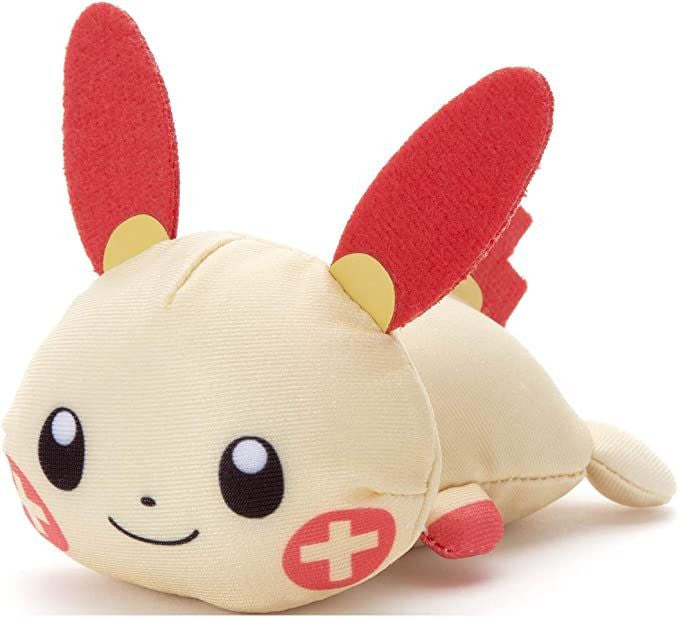 Takara Tomy Pokemon Munyumaru Plush Mini Beanbag Toy Plusle