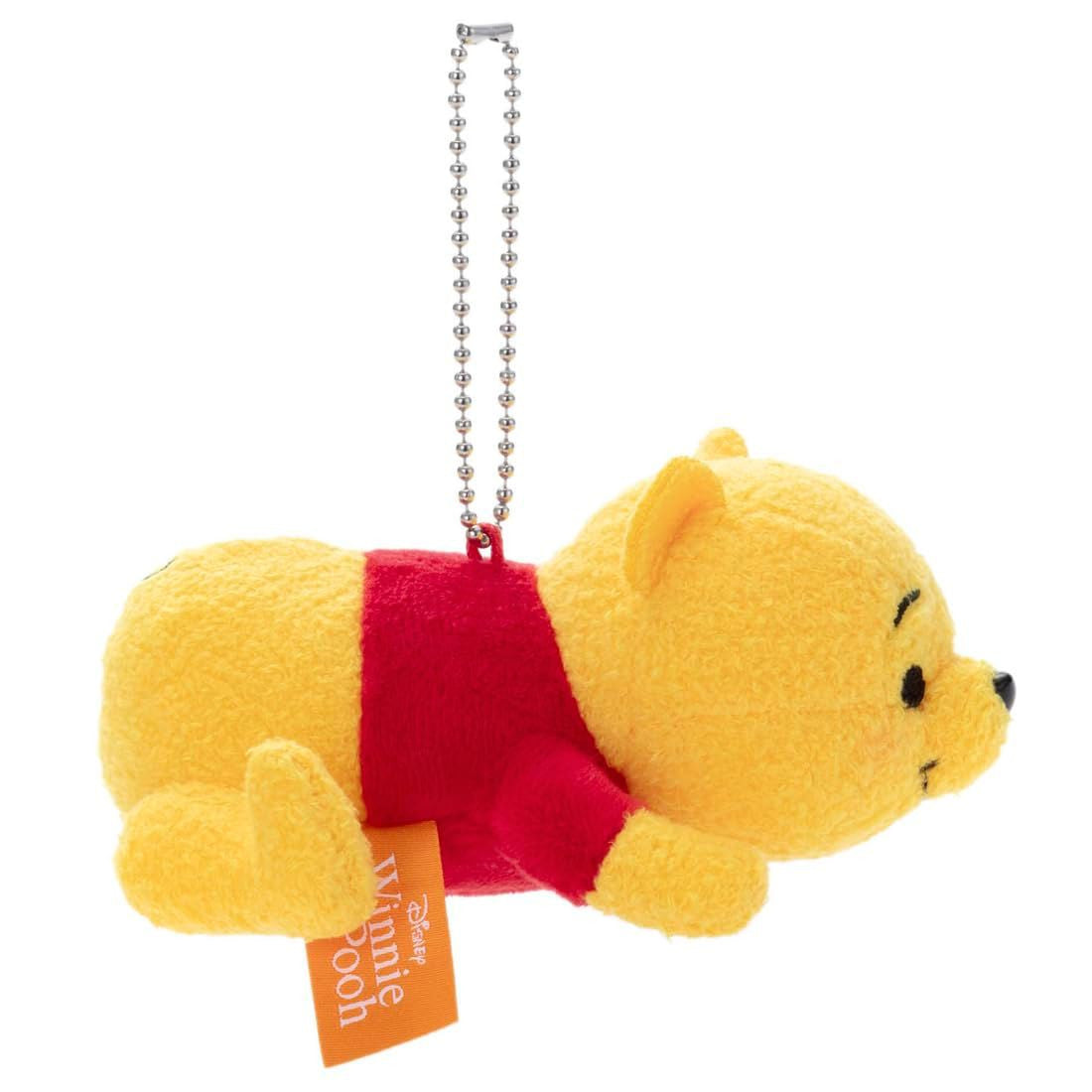 Takara Tomy Ball Chain Mascot High Type Winnie The Pooh Plush Toy