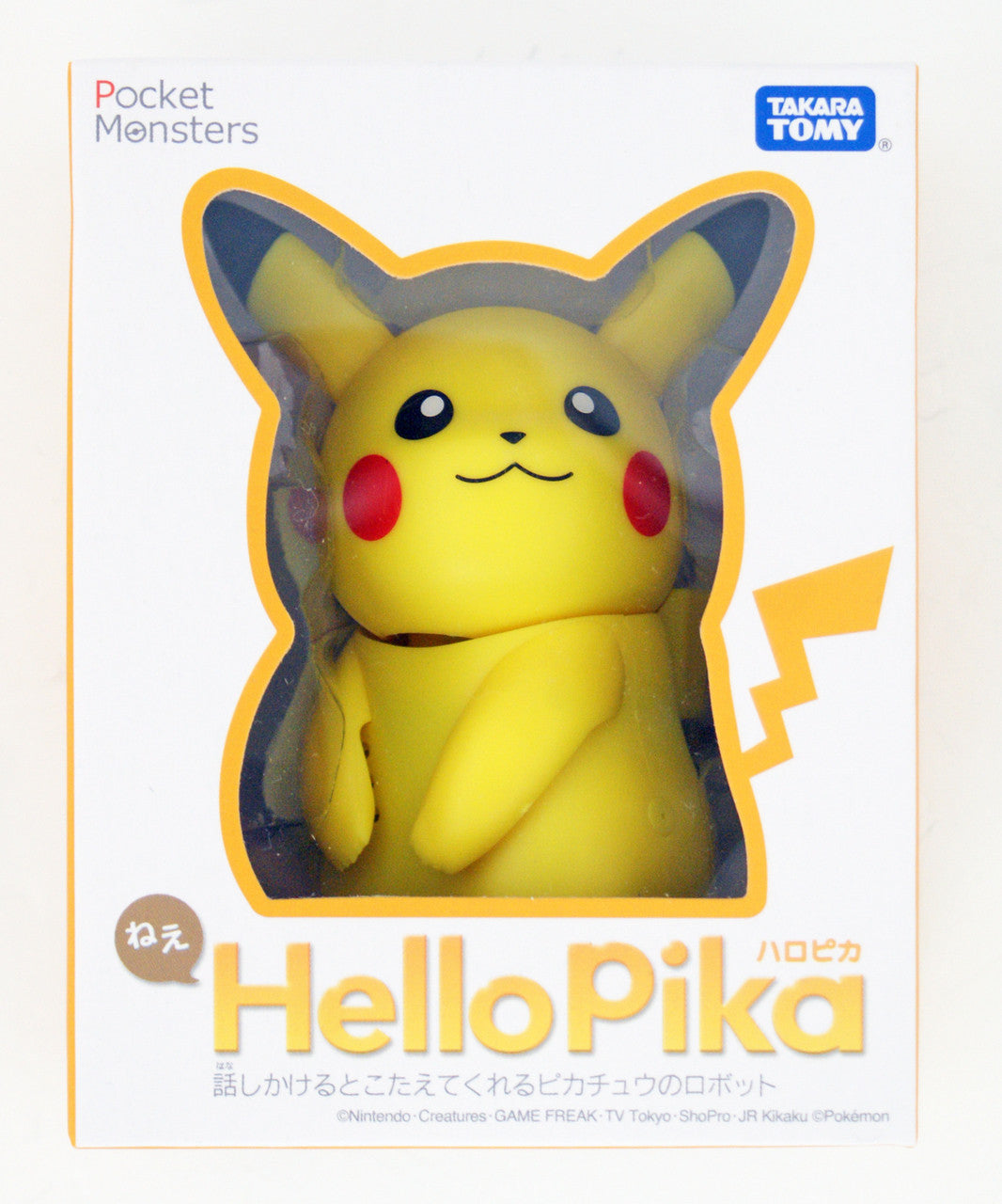 Takara Tomy Pokemon Hey Hello Pika Pikachu Talking Toy