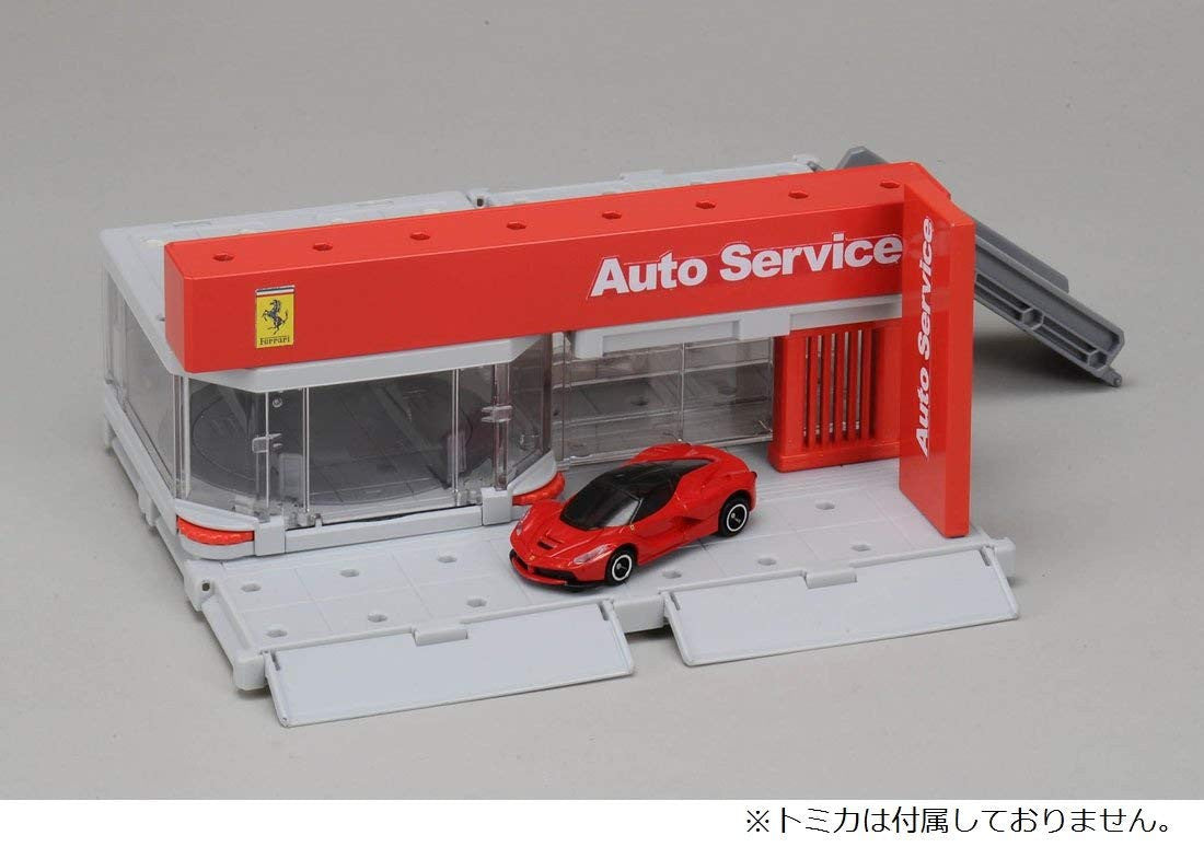 Takara Tomy Tomica Town Ferrari Showroom 120728