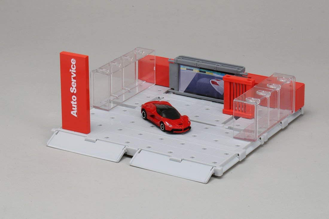 Takara Tomy Tomica Town Ferrari Showroom 120728