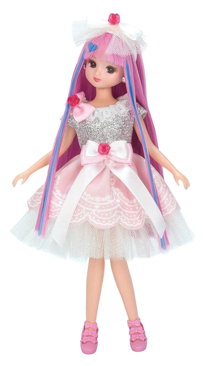 Takara Tomy Licca-chan Jewel Up Girly Rose Dress Set (125884)