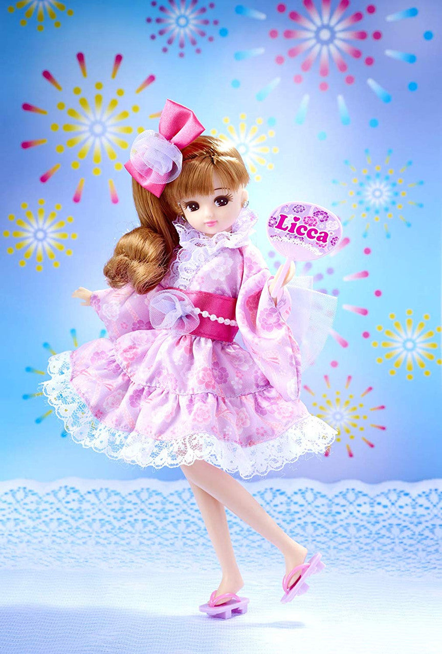 Takara Tomy LW-13 Licca-chan Festival Purple Dress
