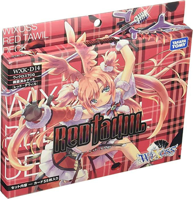 WIXOSS TCG Booster Box- WXK-D14 - Pre-Built Deck Red Tawil