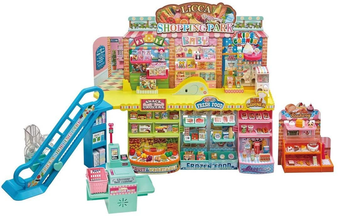 Takara Tomy Licca Doll Shopping Park