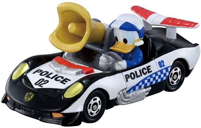 Takara Tomy DS-02 Tomica Drive Saver Disney Megahorn Police Donald Duck