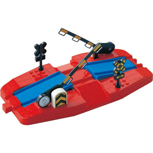  Takara Tomy Pla-Rail Plarail J-17 Railroad Crossing (Single Track)