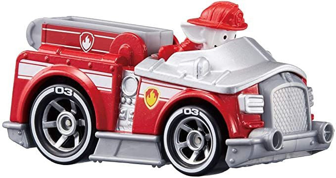 Takara Tomy Paw Patrol Diecast Vehicle Marshall Fire Truck