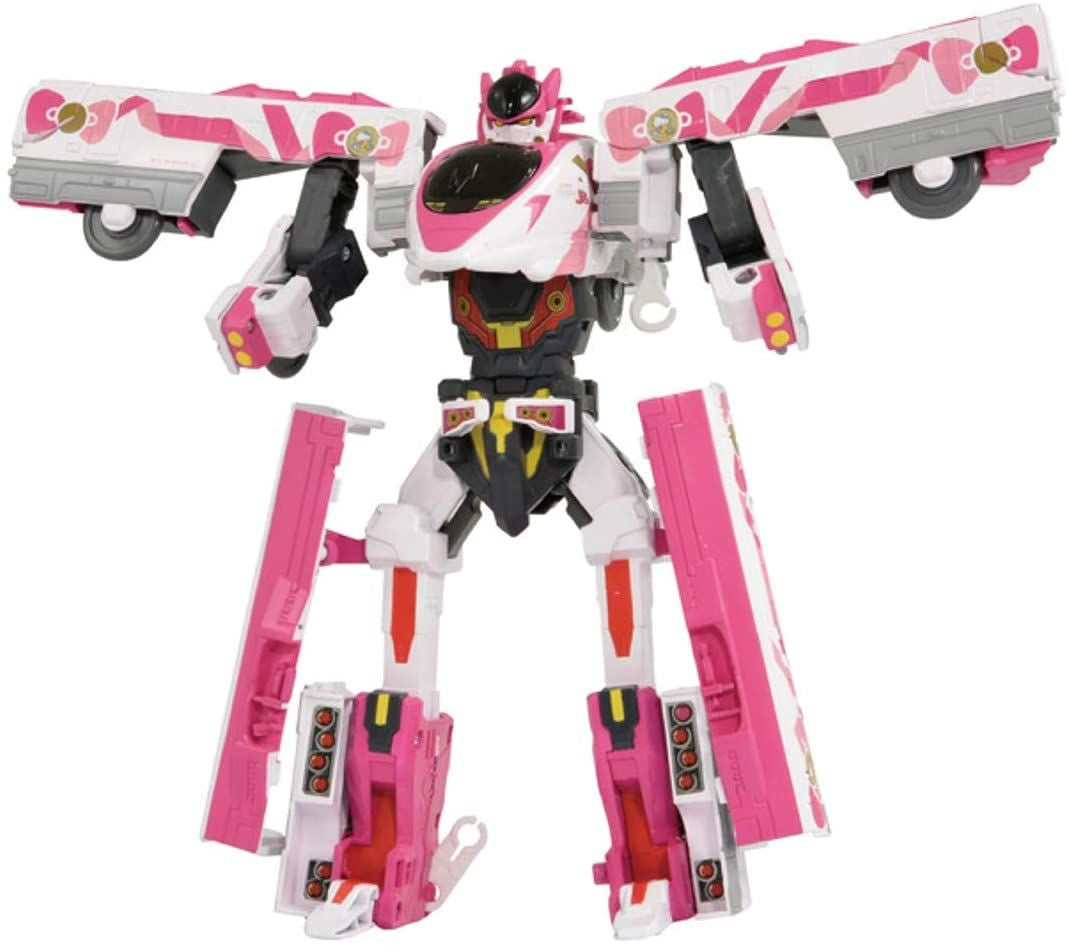 Takara Tomy Pla-Rail Shinkansen Transformation Robot Shinkarion DXS Shinkarion Hello Kitty