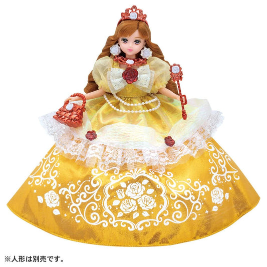  Takara Tomy Licca Doll Dreaming Princess Elegant Rose Dress