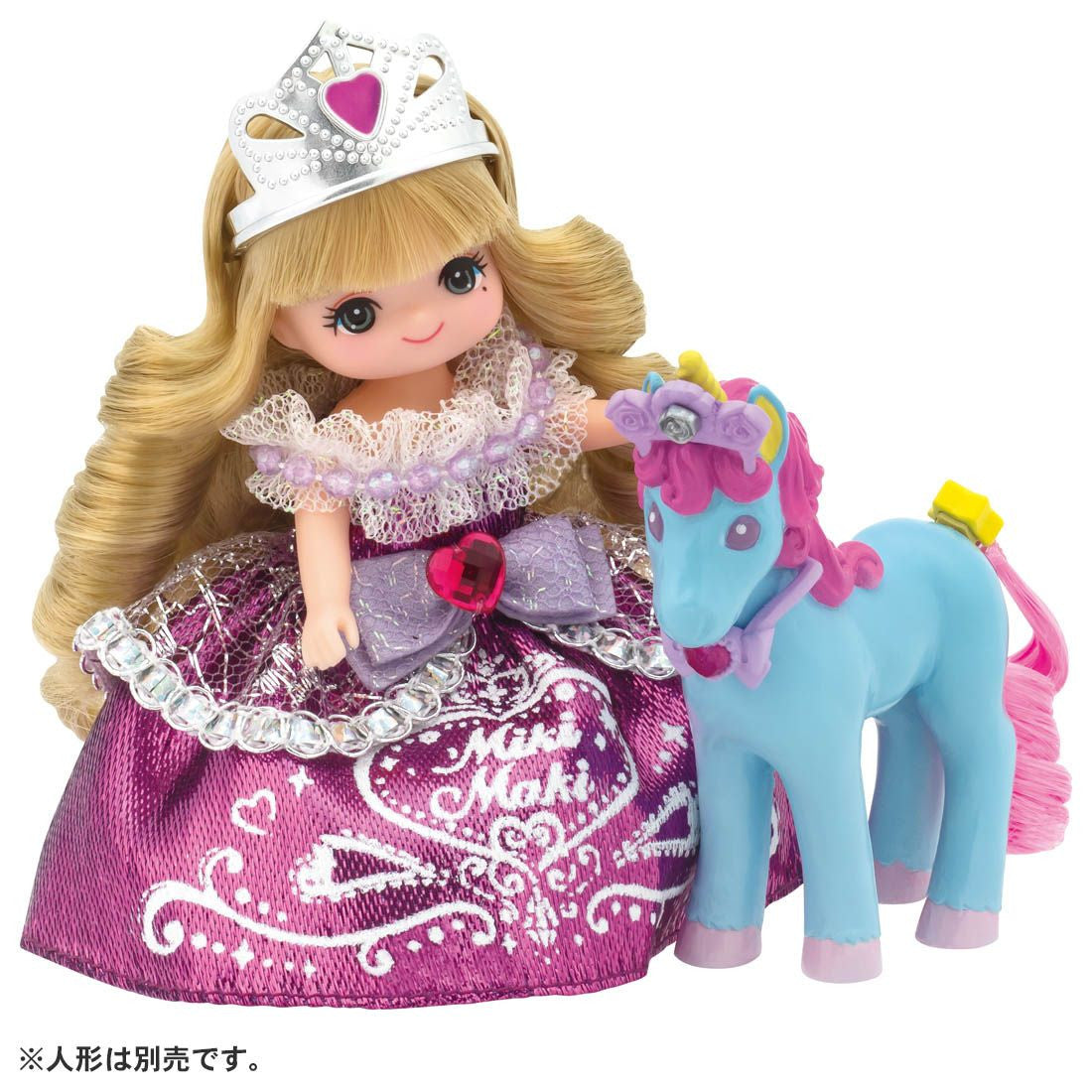 Takara Tomy Licca Doll Dreaming Fairy Tale Unicorn & Swing Set