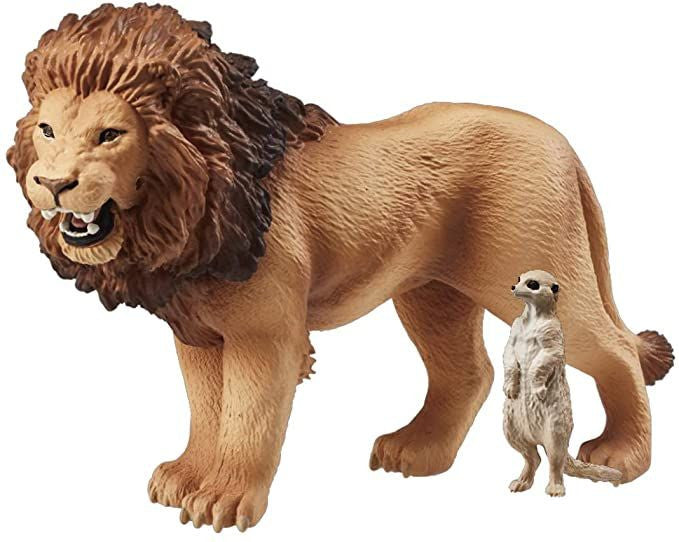 Takara Tomy AS-01 Animal Adventure Lion (with Meerkat) Figure