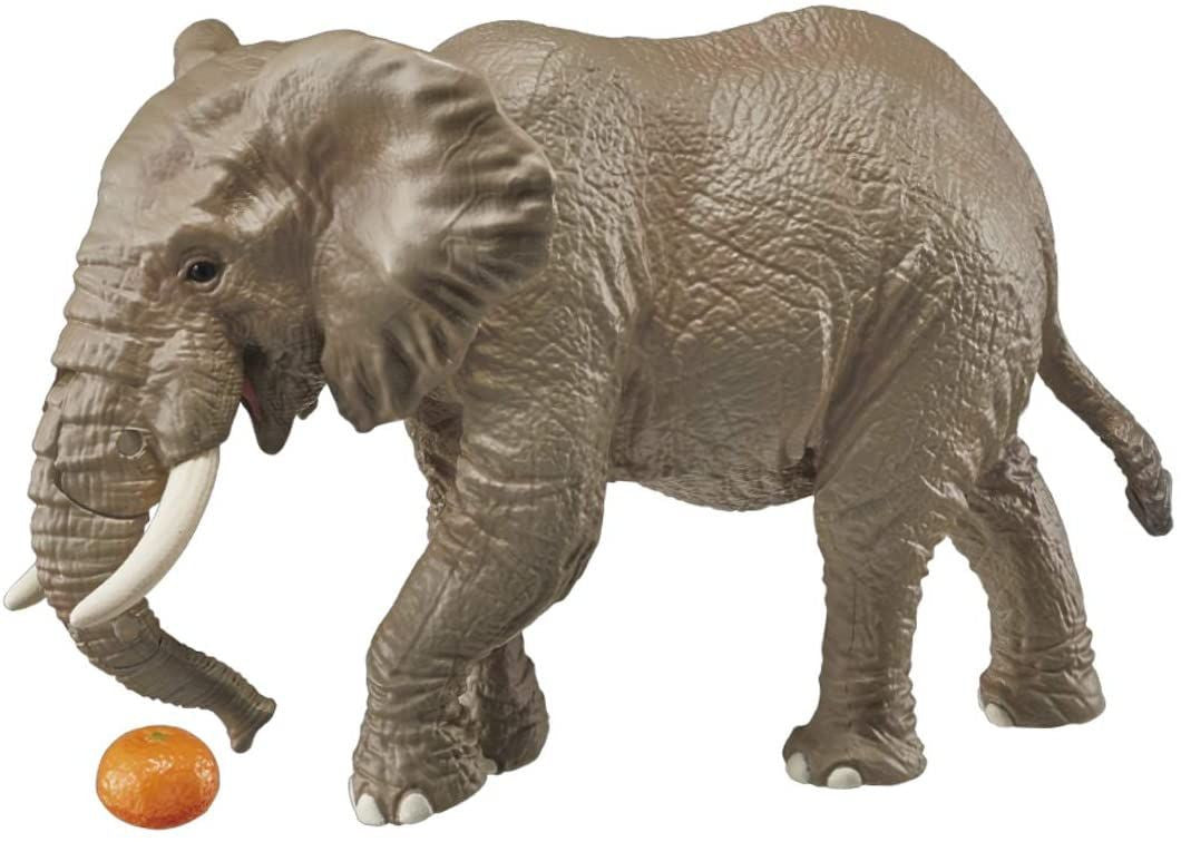 Takara Tomy AS-02 Animal Adventure African Elephant (with Orange) Figure