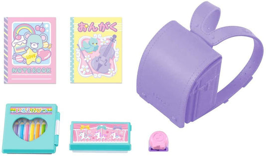  Takara Tomy Licca Doll Fashionable School Bag Set