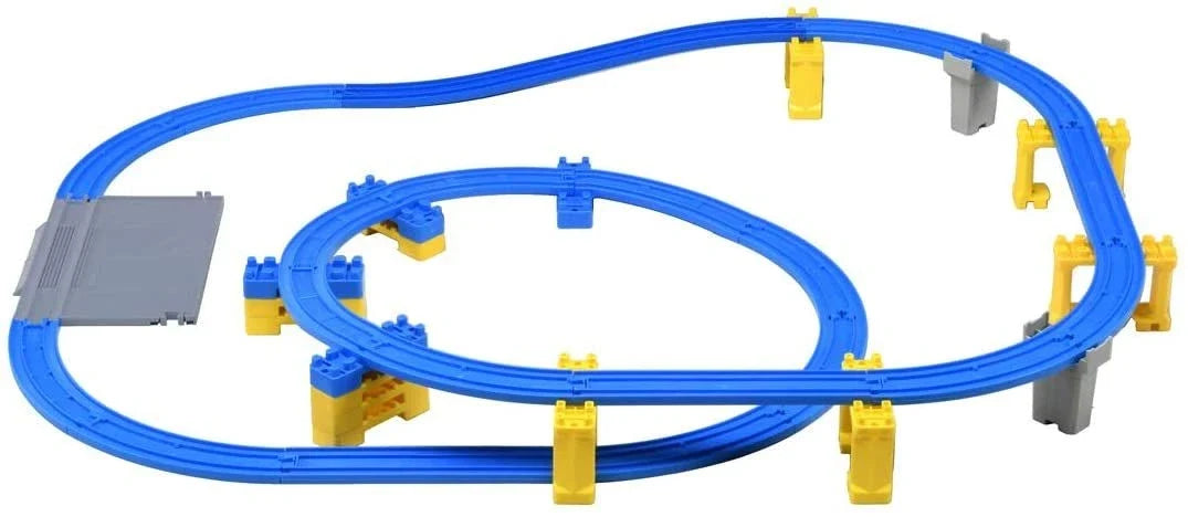 Takara Tomy Pla-Rail Let's Enjoy Two Types Of Slopes! Three-dimensional Climbing Rail Kit