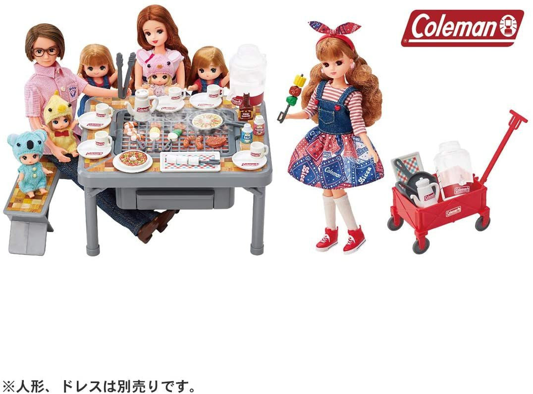 Takara Tomy Licca Doll Smoking Sizzling Barbecue