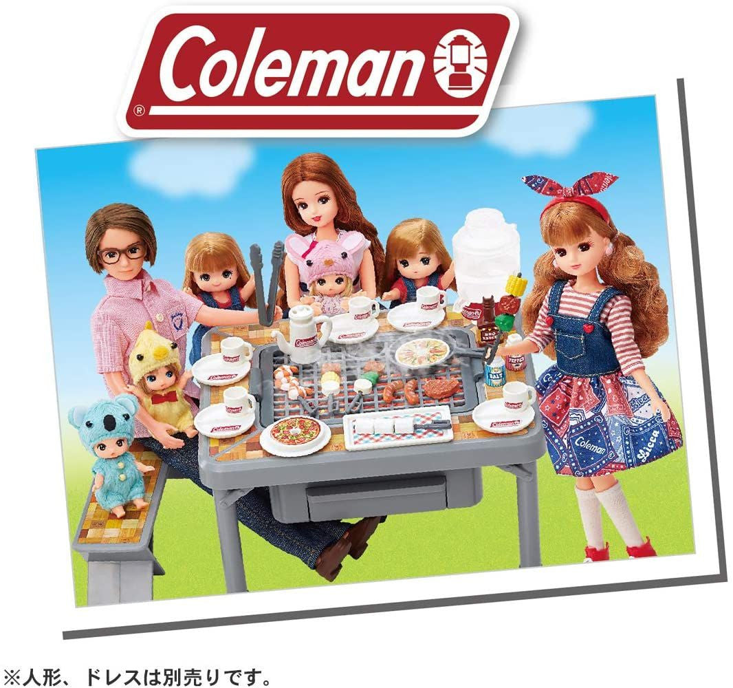 Takara Tomy Licca Doll Smoking Sizzling Barbecue