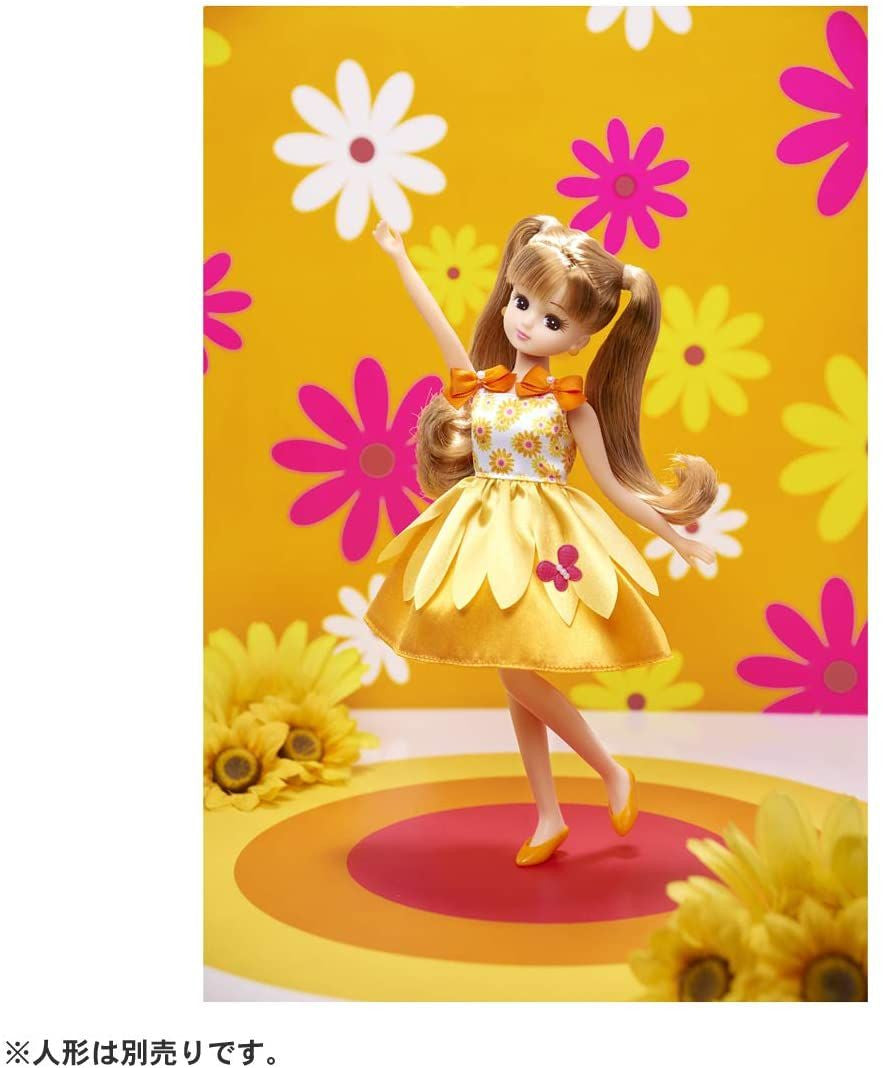 Takara Tomy Licca Doll Sunny Flower Dress