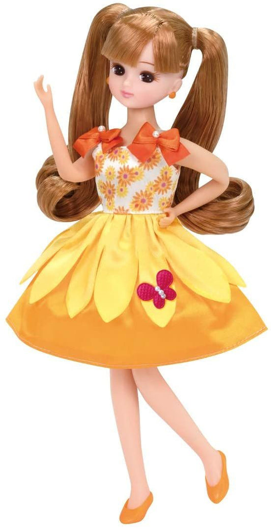  Takara Tomy Licca Doll Sunny Flower Dress